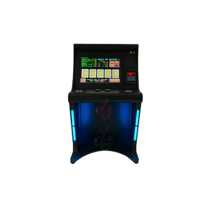 POG 510 Life Of Luxury Fireball Metal Cabinet 22' Inch Monitor Complete