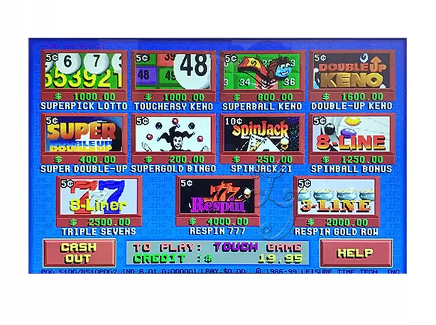 Pot O Gold POG Game, Keno 510 Game Machine Board (Casino Machine) - Used